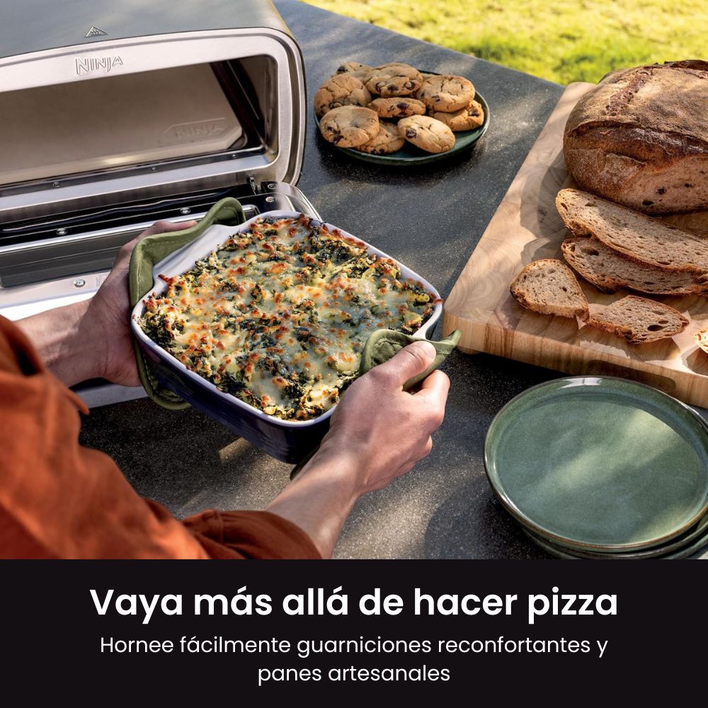 Horno de Pizza Ninja Artisan | ¡Pizza en 3 Minutos! | Para Exteriores 🌟