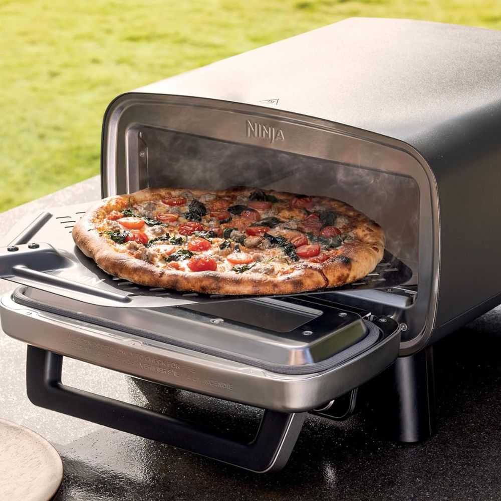 Horno de Pizza Ninja Artisan | ¡Pizza en 3 Minutos! | Para Exteriores 🌟