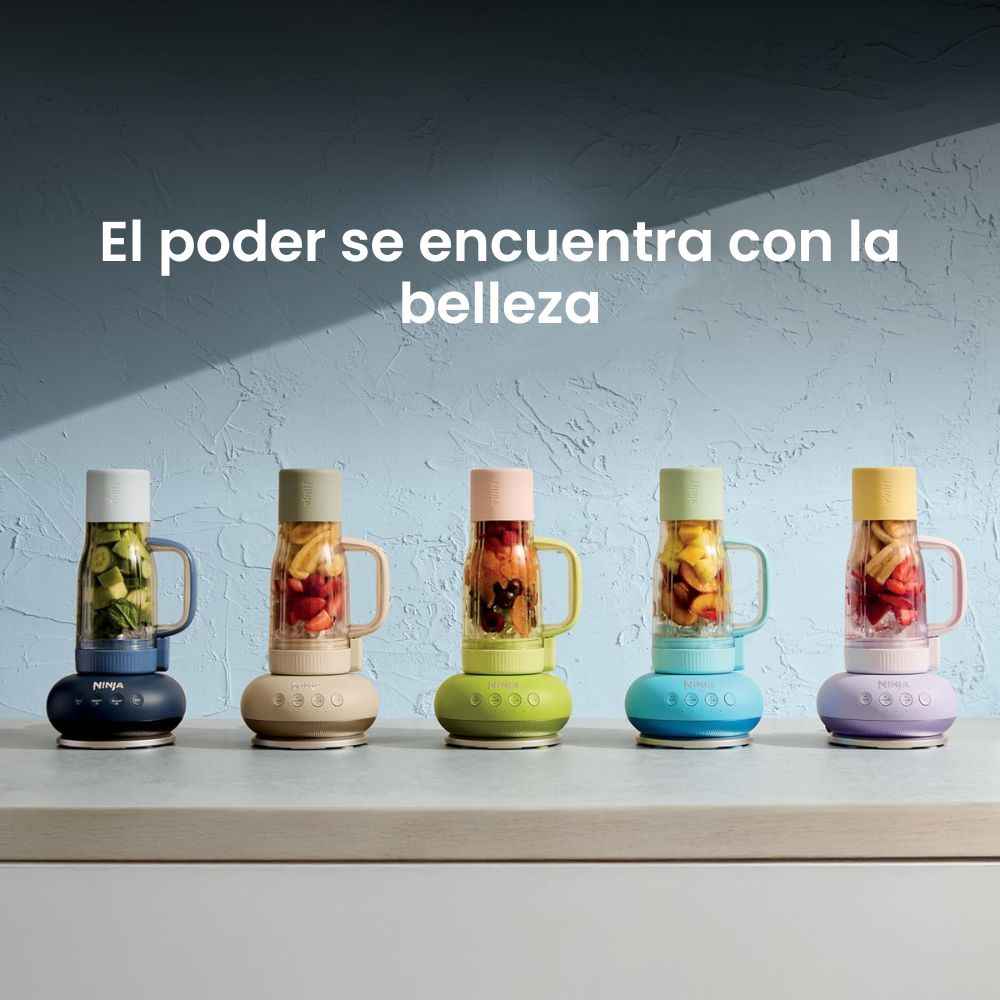 Licuadora Personal Ninja BlendBOSS | Vaso para Batidos Portátil | ¡Tritura Hielo en Segundos!