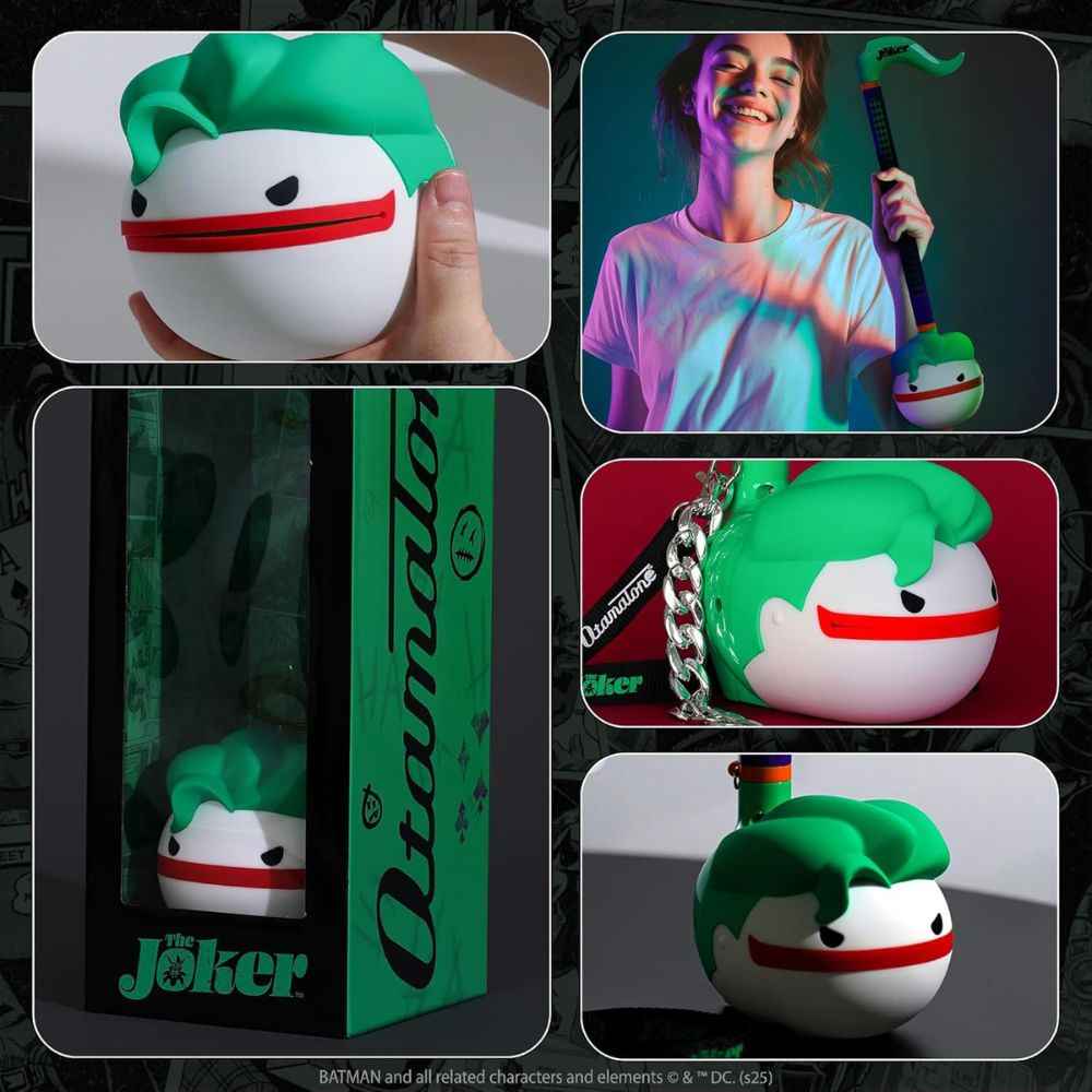 Otamatone Deluxe Edición Joker – Instrumento Musical Electrónico | Incluye Correa y Pilas