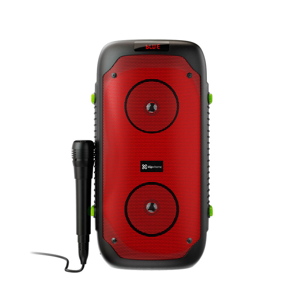 Parlante con micrófono BoomFire Klip Xtreme KLS-100