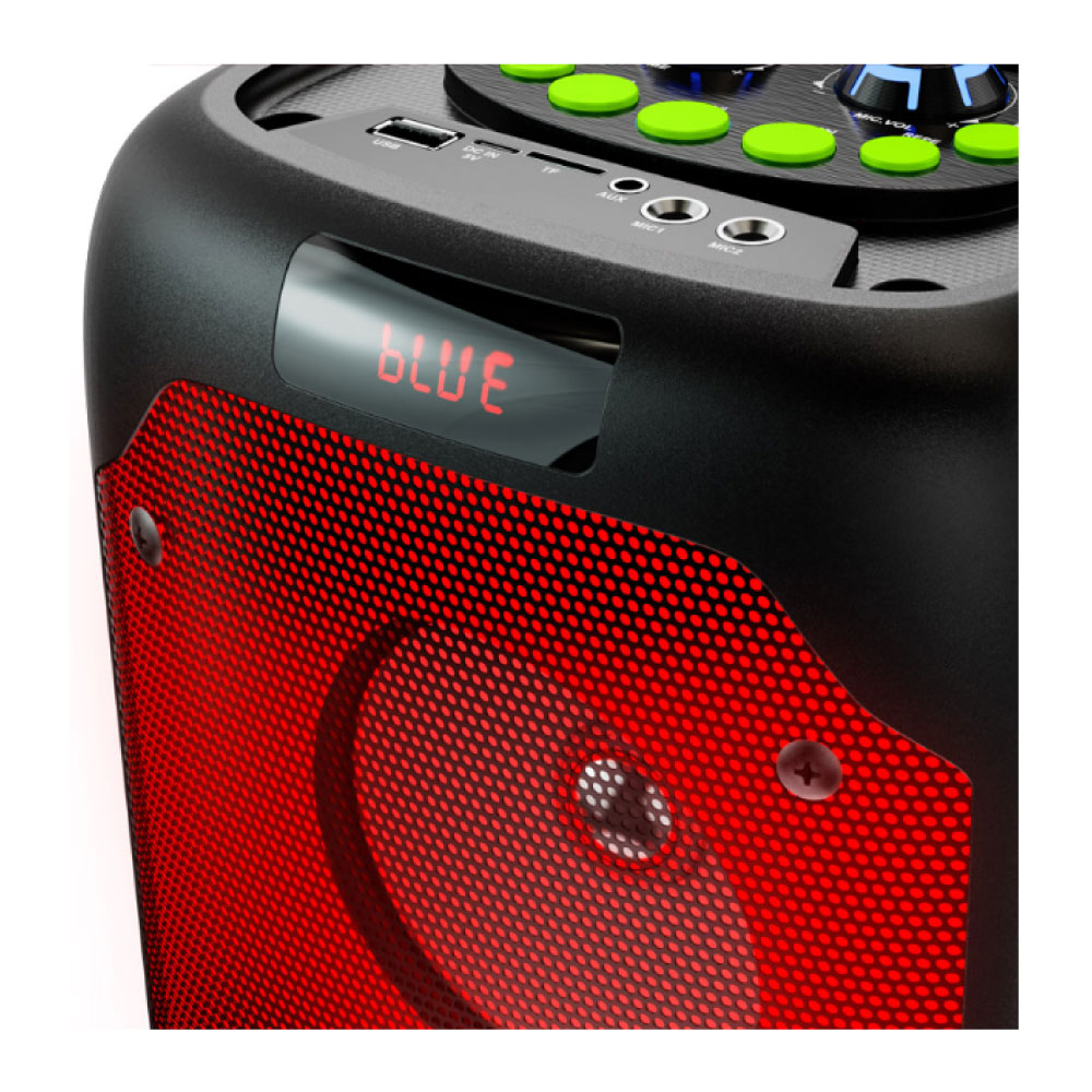 Parlante con micrófono BoomFire Klip Xtreme KLS-100