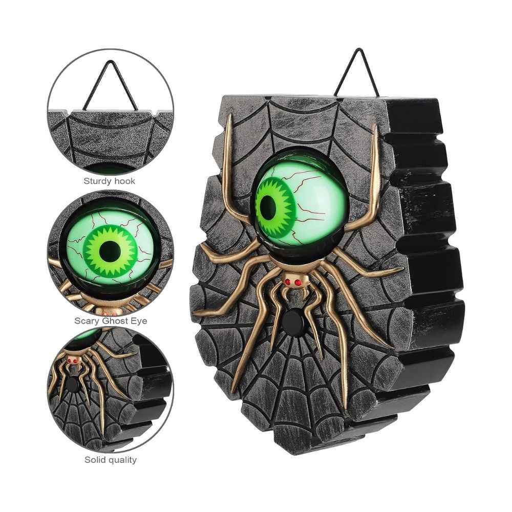 Timbre de Halloween con Ojo Animado | Ideal para Truco o Trato 🎃⚡