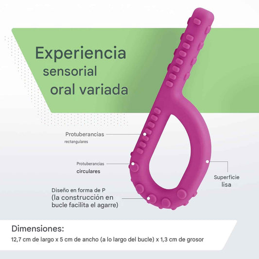Juguete Sensorial Masticable con textura para estimulación oral - ARK
