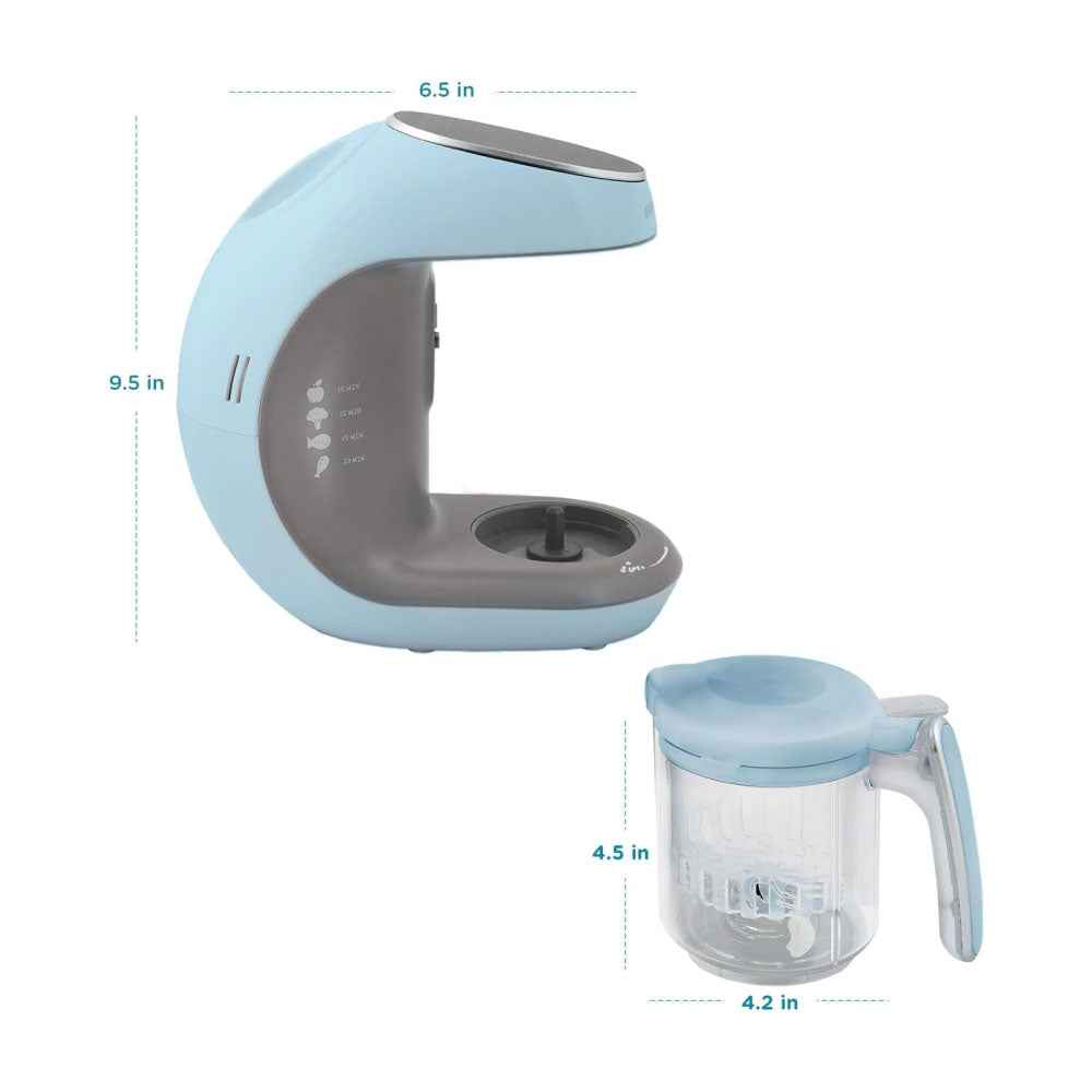 Máquina para hacer alimentos para bebés, vaporera, licuadora - EVLA'S