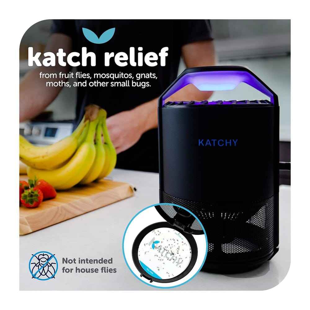 Trampa para insectos de interior, mosquitos, polillas, moscas de la fruta - Katchy