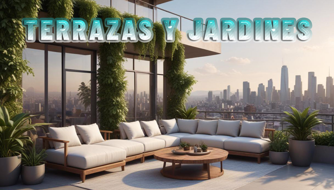 TERRAZAS Y JARDINES