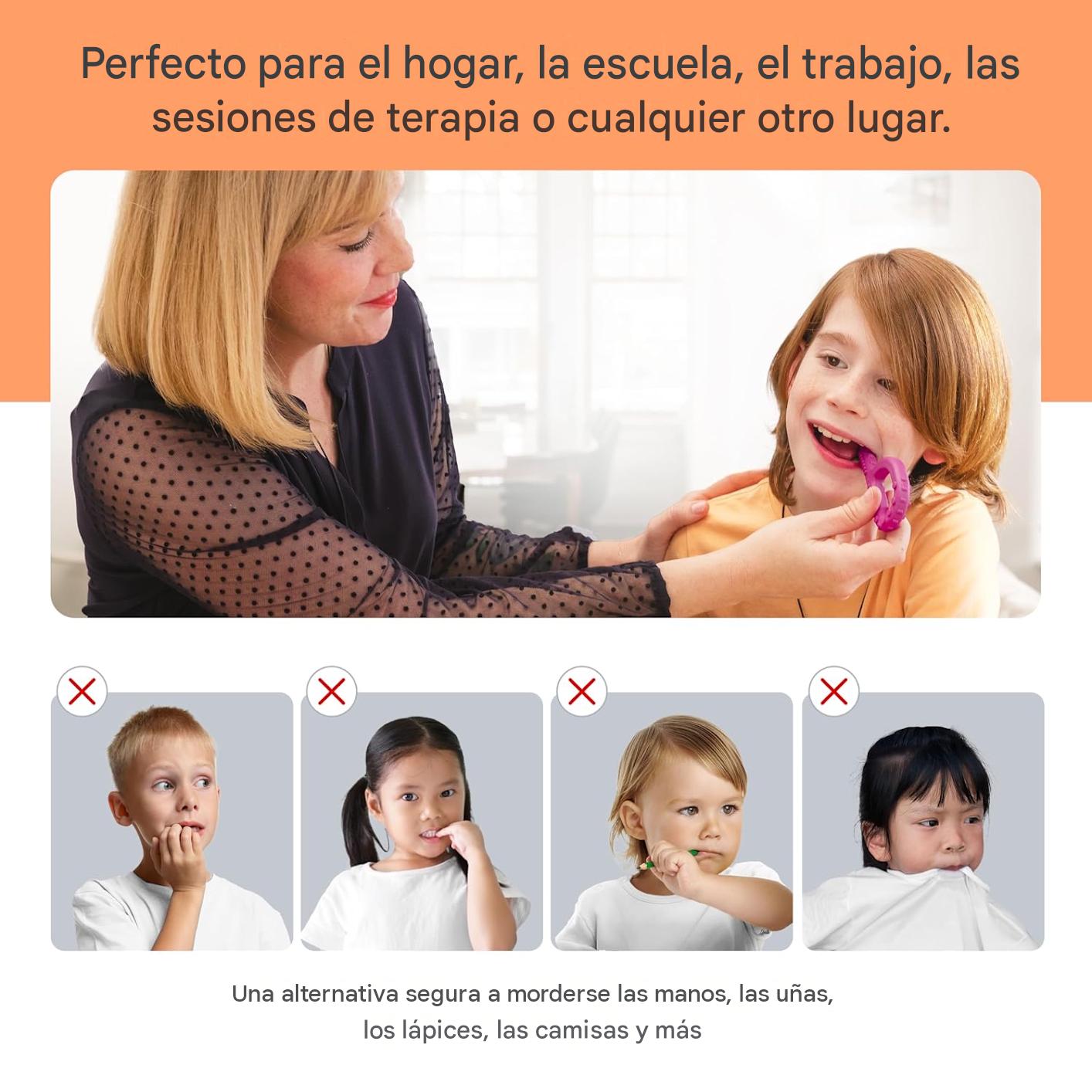 Juguete Sensorial Masticable con textura para estimulación oral - ARK