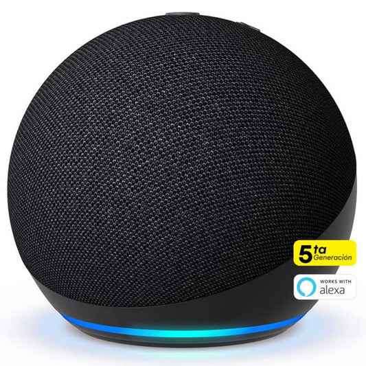 Parlante Amazon Echo Dot 5ta Generacion - Parlante inteligente con Alexa | Carbón