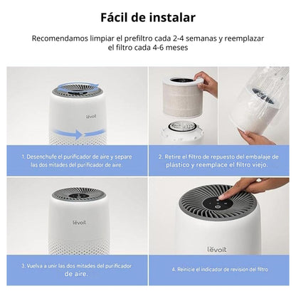 COMBO LEVOIT - Purificador de aire Core Mini-P + Filtro de Repuesto
