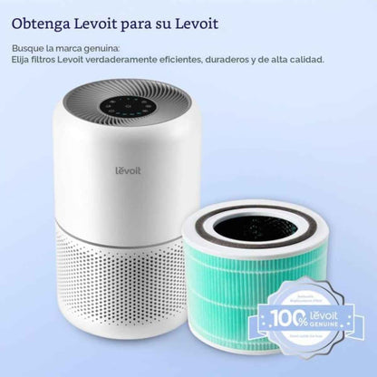 Combo LEVOIT Purificador de aire Core 300-P + Filtro Original Absorbente de Toxinas