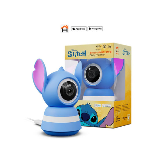 Monitor de Bebé PTZ Wi-Fi® con Diseño Stitch