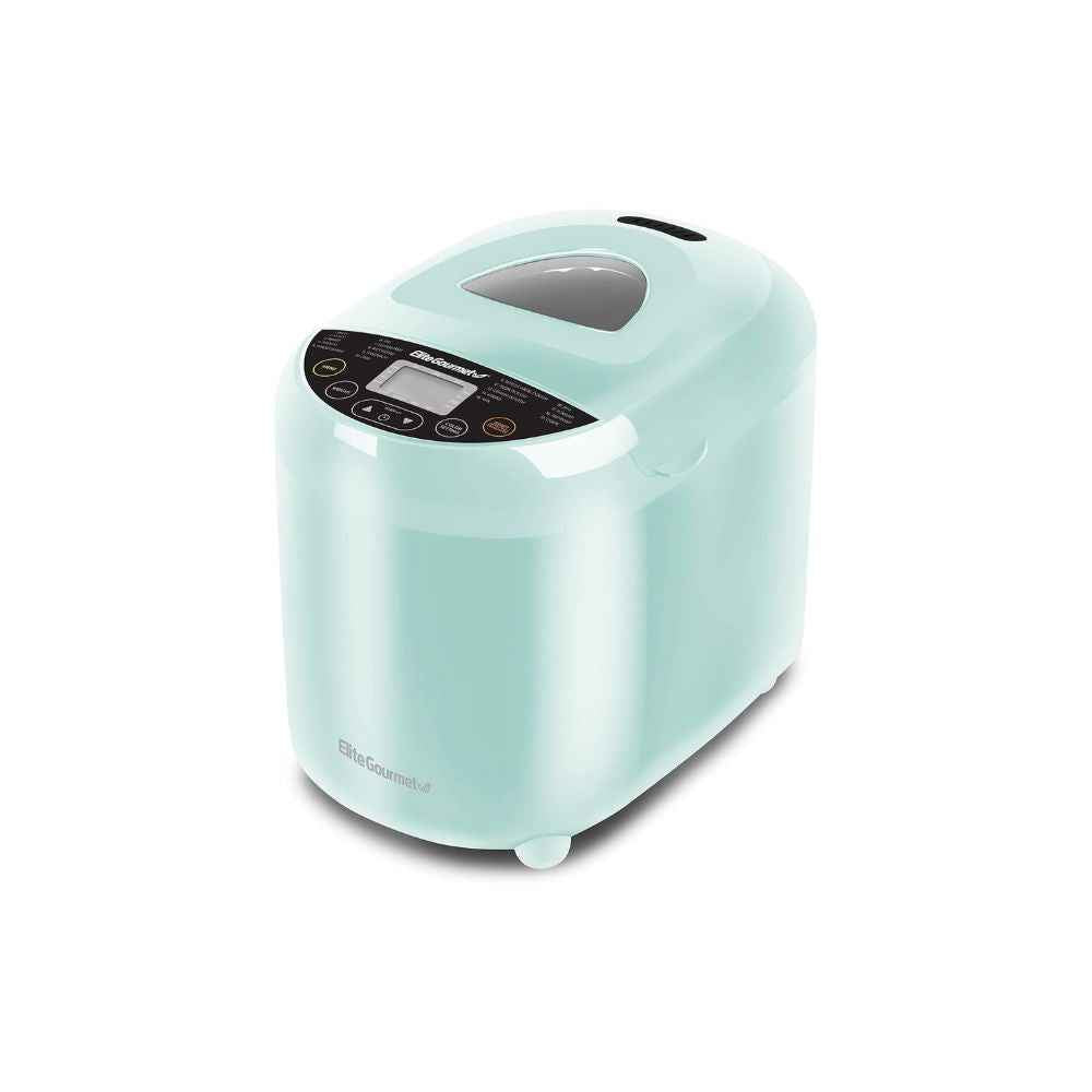 Elite Gourmet – Máquina para Hacer Pan 🍞| 19 Programas | 3 Tamaños (1, 1.5, 2 lbs) | Función Sin Gluten