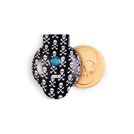 Dash Mini Waflera Calavera – Máquina para Gofres Compacta | Diseño de Calavera |