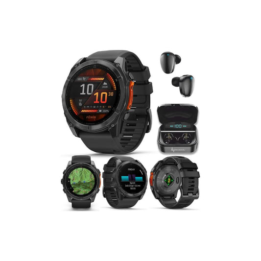Garmin Fenix Wearable4U – Reloj Multideportivo Premium con GPS y Pantalla AMOLED