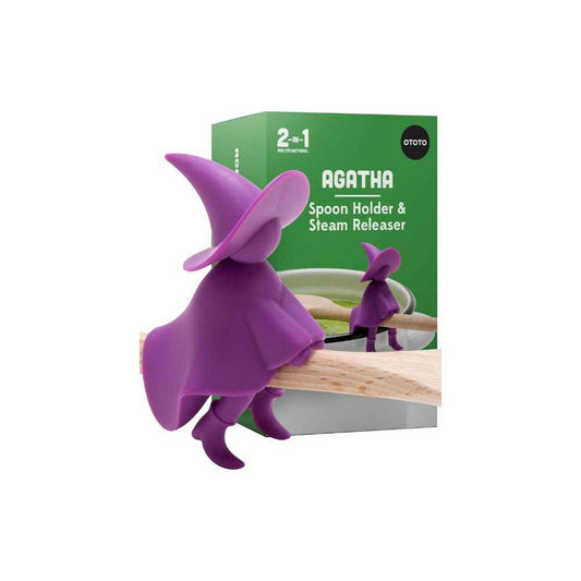 Soporte para Cucharas con Diseño de Bruja | Accesorio para Cocina | OTOTO Agatha