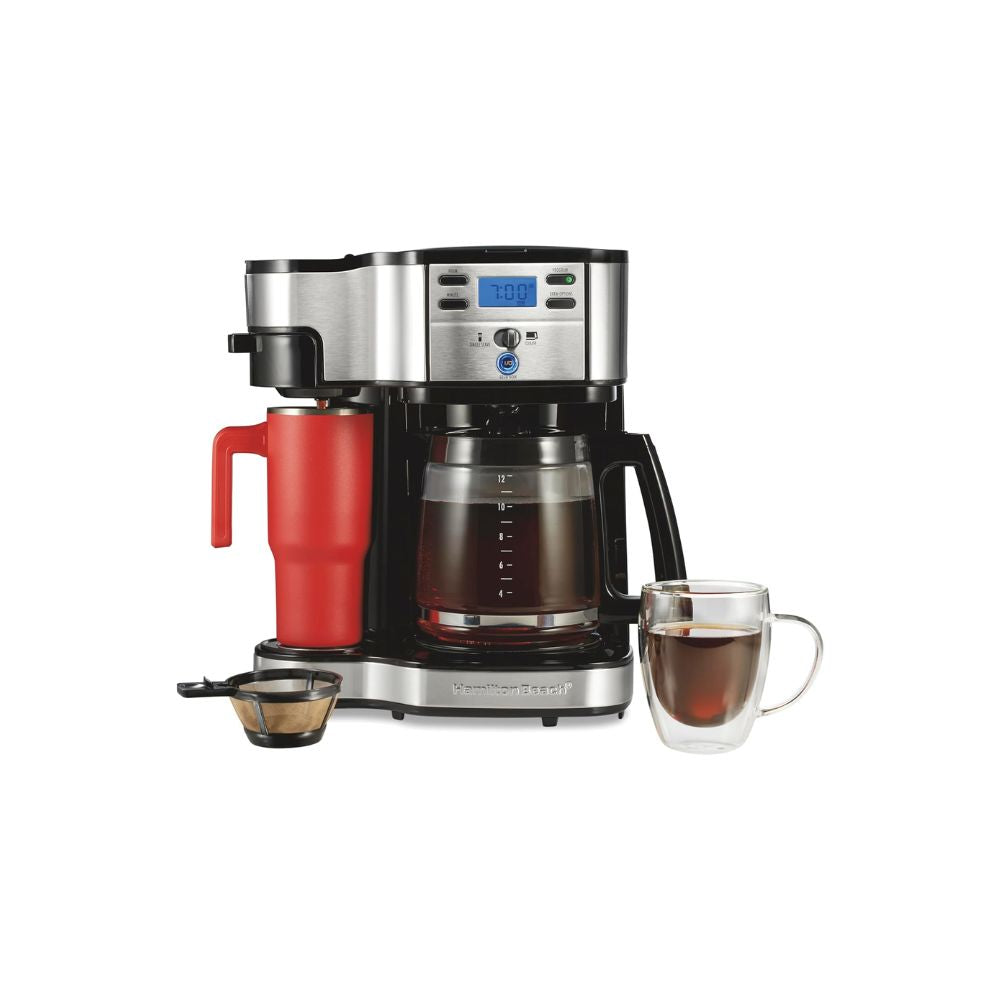 Cafetera Programable  - Hamilton Beach Brewer de 2 vías
