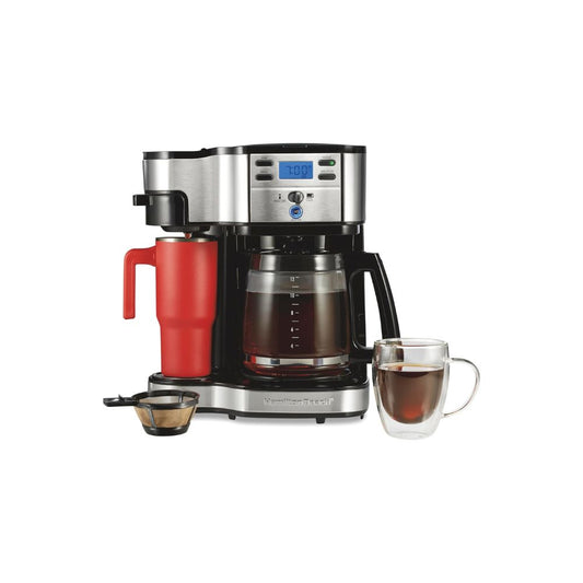 Cafetera Programable  - Hamilton Beach Brewer de 2 vías
