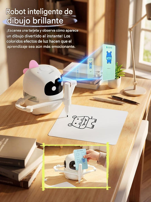 Robot de Dibujo Inteligente para Niños de 3 a 8 Años - Grownsy