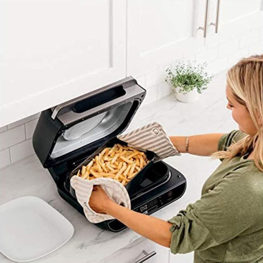 🔥 Parrilla Ninja Foodi XL 5 en 1 + Freidora de Aire