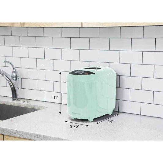 Elite Gourmet – Máquina para Hacer Pan 🍞| 19 Programas | 3 Tamaños (1, 1.5, 2 lbs) | Función Sin Gluten