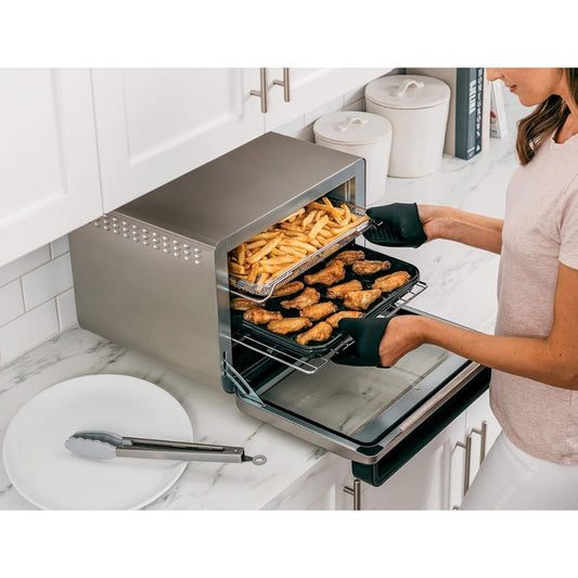 🍗 Ninja Foodi XL Pro – Horno de Aire 10 en 1 | 21L de Capacidad | 1800W | Ideal para Familias Grandes 🔥✨