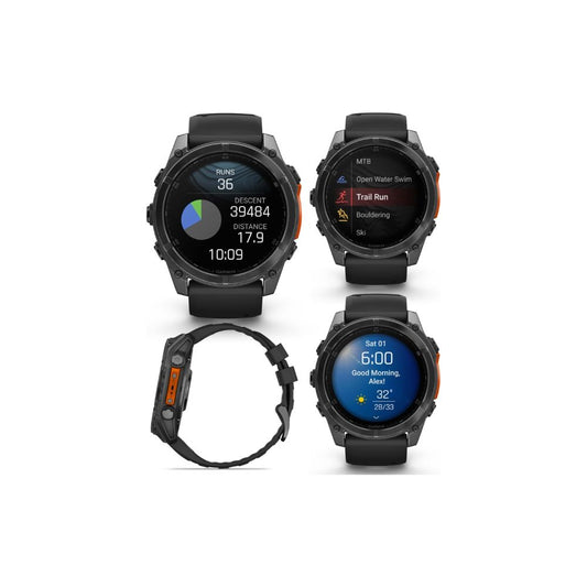 Garmin Fenix Wearable4U – Reloj Multideportivo Premium con GPS y Pantalla AMOLED