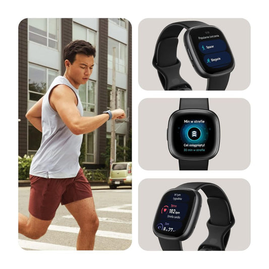 Fitbit Versa 4 – Reloj Inteligente de Fitness con GPS y Alexa Incorporada