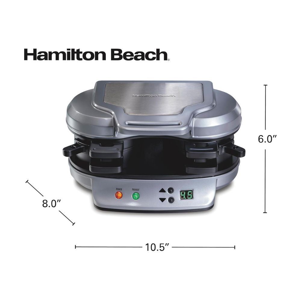 Sandwichera Dual para Desayuno - Hamilton Beach