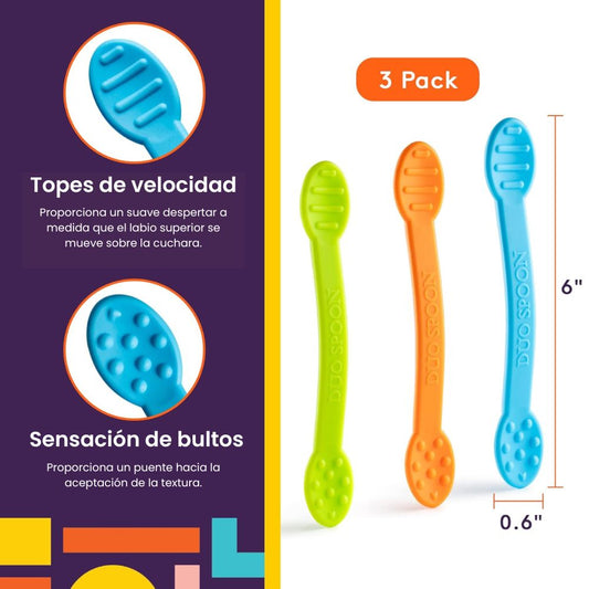 Cucharas de Terapia Oral Sensorial - Special Supplies Duo Spoon