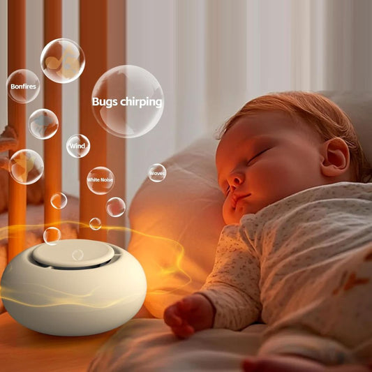 Máquina de Sonido Portátil para Dormir – Ruido Blanco para Bebés, Niños