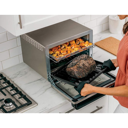 🍗 Ninja Foodi XL Pro – Horno de Aire 10 en 1 | 21L de Capacidad | 1800W | Ideal para Familias Grandes 🔥✨
