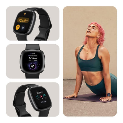 Fitbit Versa 4 – Reloj Inteligente de Fitness con GPS y Alexa Incorporada