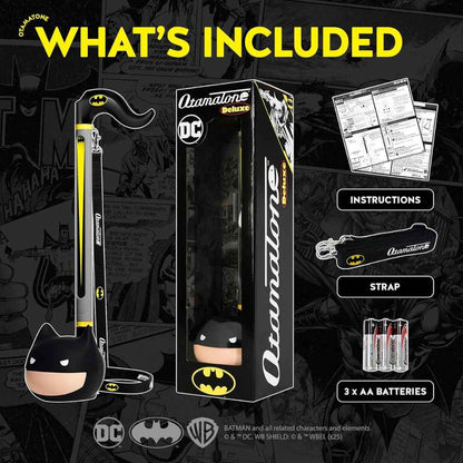 Otamatone Deluxe Edición Batman – Instrumento Musical Electrónico | Incluye Correa y Pilas