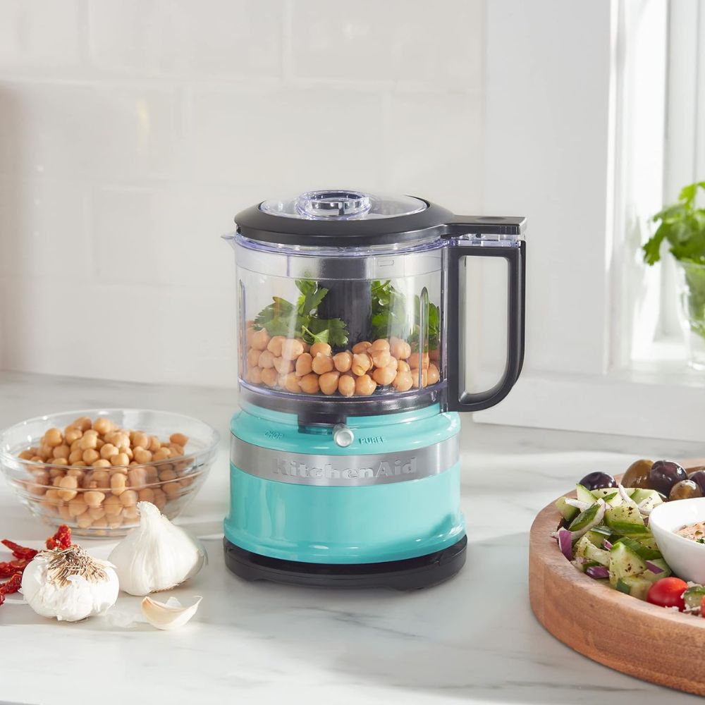 Cortador de Alimentos y Hielo, color azul aqua - KitchenAid