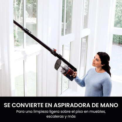 Aspiradora Inalámbrica con DuoClean PowerFins™| 60 Min Autonomía | AntiPelo Mascotas -  Shark Vertex Pro IZ662H