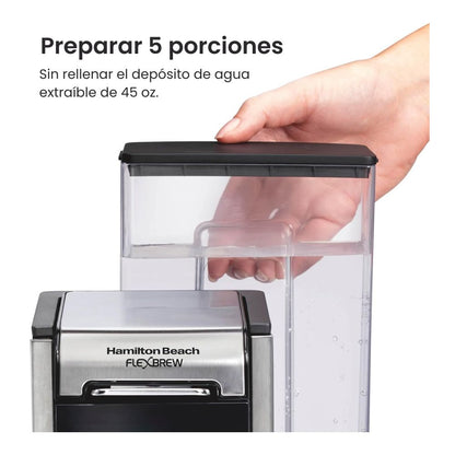Cafetera 4 en 1 - Hamilton Beach FlexBrew Advanced