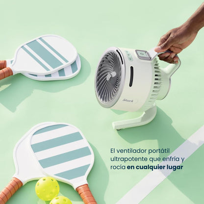 Ventilador Portátil Shark FlexBreeze HydroGo