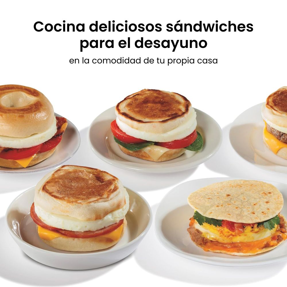 Sandwichera Dual para Desayuno - Hamilton Beach
