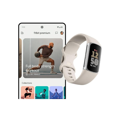 Rastreador de ejercicios con frecuencia cardíaca - Fitbit Charge 6