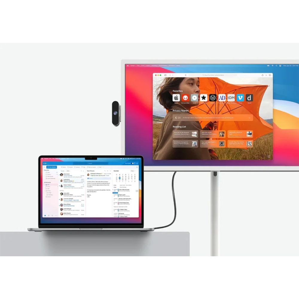ApoloSign TV Portátil Inteligente 32" FHD | Android 14 | 16 (8+8) GB de RAM+128GB | Batería 9300mAh | Certificado Google EDLA (2ª Generación)