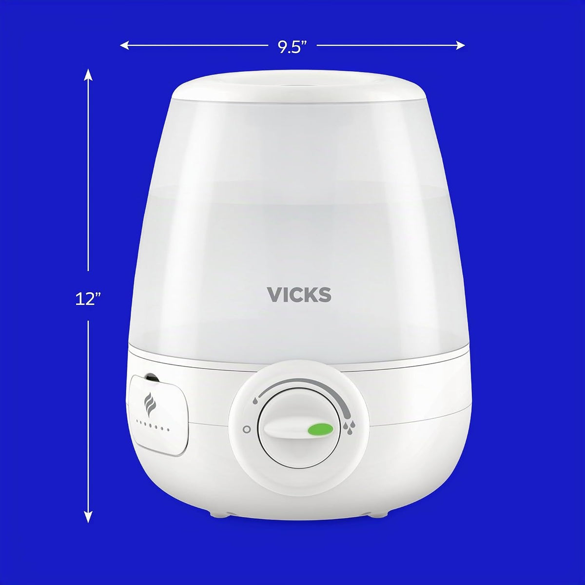 Humidificador Ultrasónico de Niebla Fría - Vicks