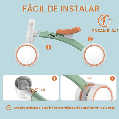 Bicicleta de Equilibrio para Niños de 1 a 2 Años – SEREED