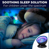 Proyector de luz nocturna de 12 LED, 8 música que cambia de color, 6 sonidos, lámpara de luz nocturna con control remoto, temporizador, espectáculo de luces para niños