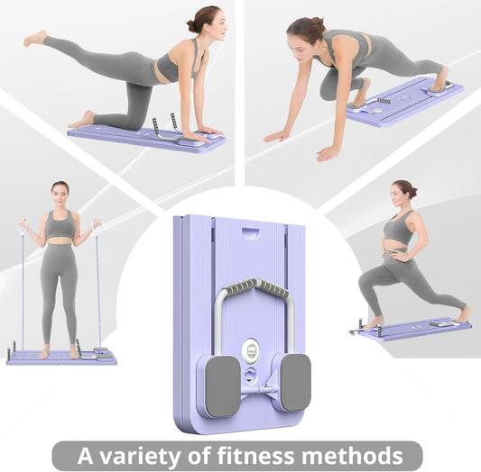 Tabla de pilates plegable multiusos para el hogar
