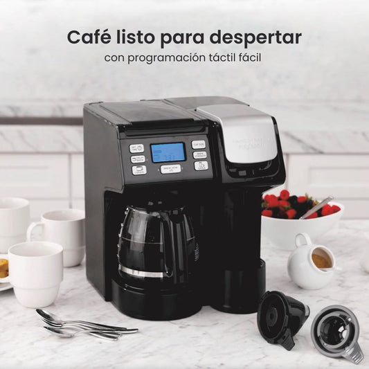 Cafetera 3 en 1 - Hamilton Beach FlexBrew Trio