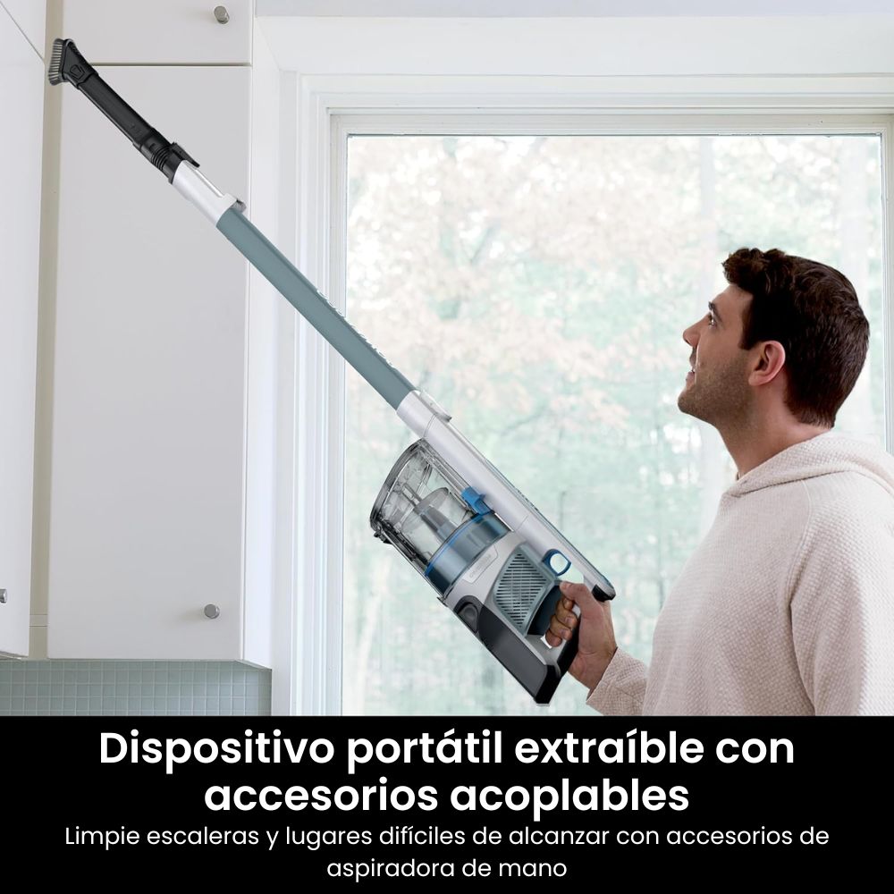 Aspiradora Inalámbrica Ultra Potente - Tecnología FloorDetect | Filtro HEPA - Shark PowerPro Plus