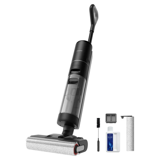 DREAME H12 PRO - Aspiradora y trapeador inalámbrico todo en uno, limpiador inteligente para suelos duros