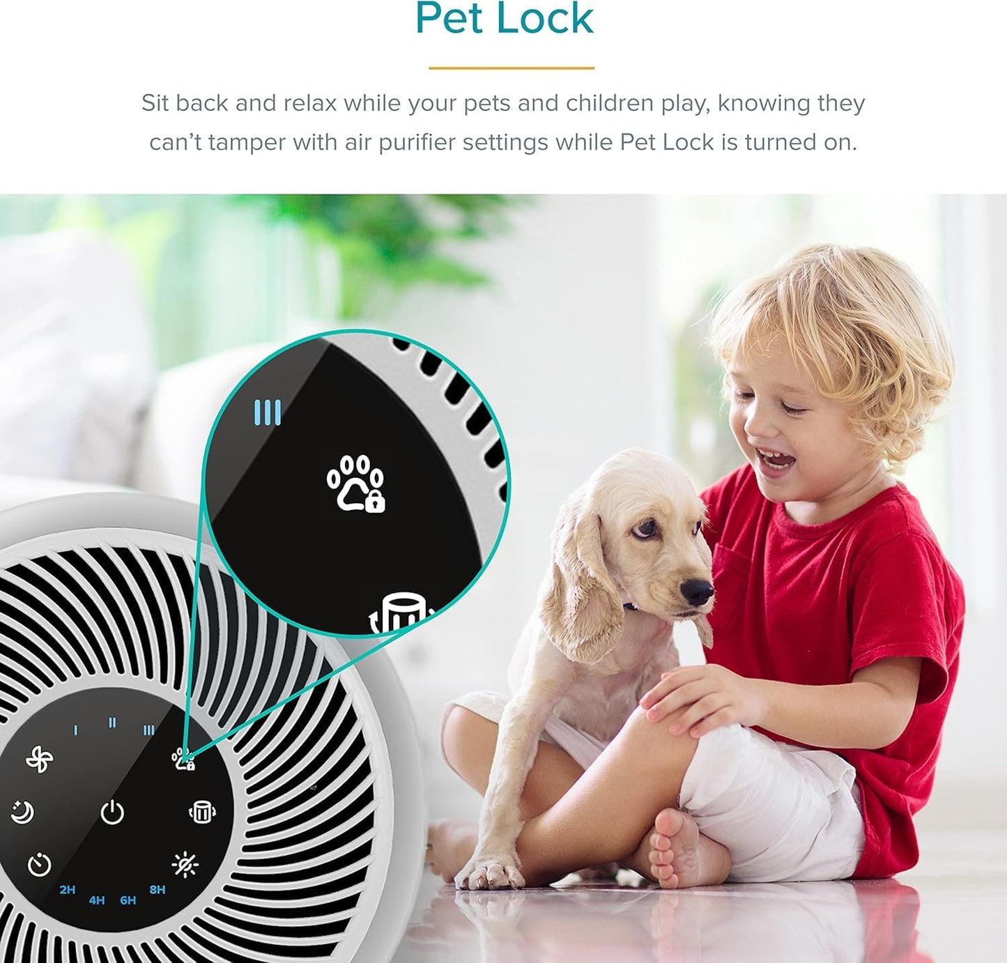 Purificador de Aire para Hogares con Mascotas | LEVOIT Core P350-P