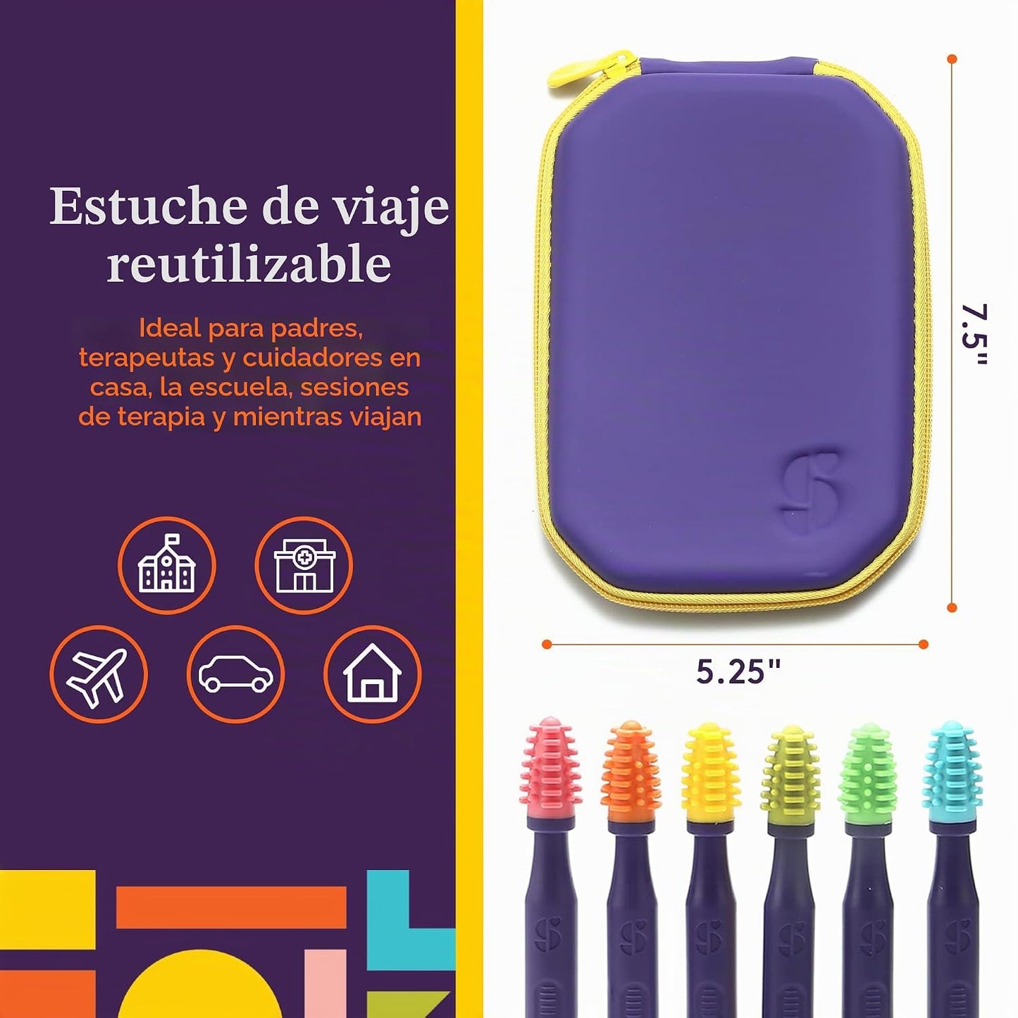 Cepillos Bucales Sensoriales para Estimulación Oral - Special Supplies